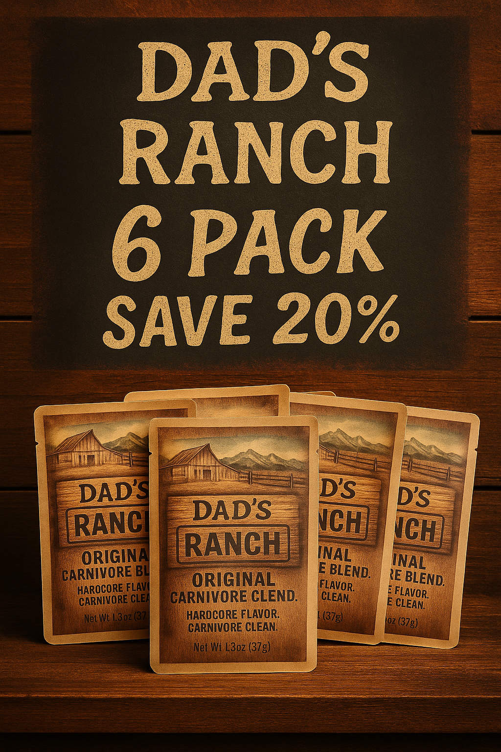 Dad’s Ranch – Clean Ranch Dip Mix (Carnivore • Keto • Low Carb)