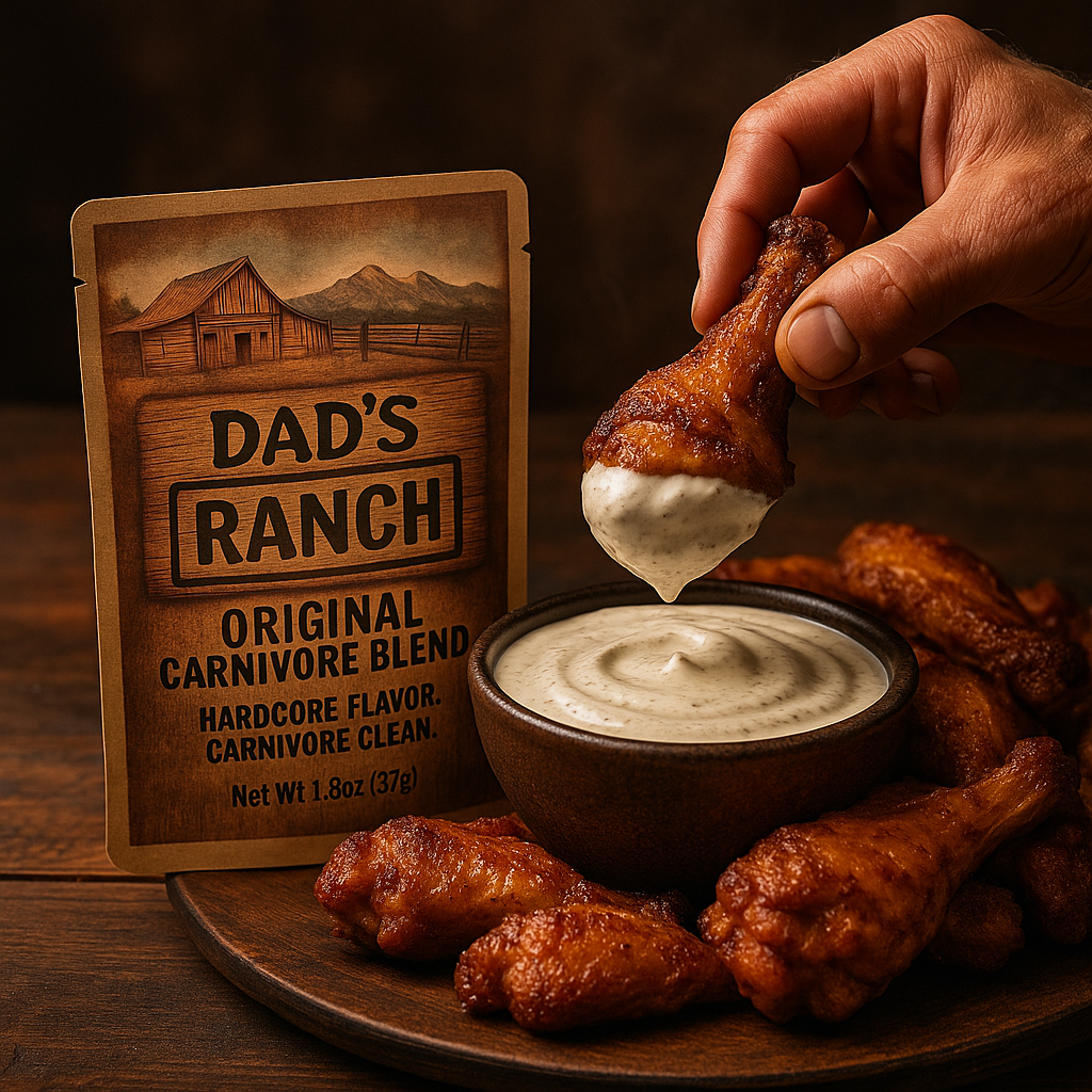 Dad’s Ranch – Clean Ranch Dip Mix (Carnivore • Keto • Low Carb)