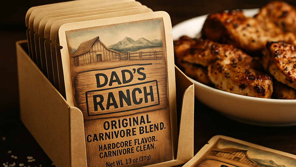 Dad’s Ranch – Clean Ranch Dip Mix (Carnivore • Keto • Low Carb)