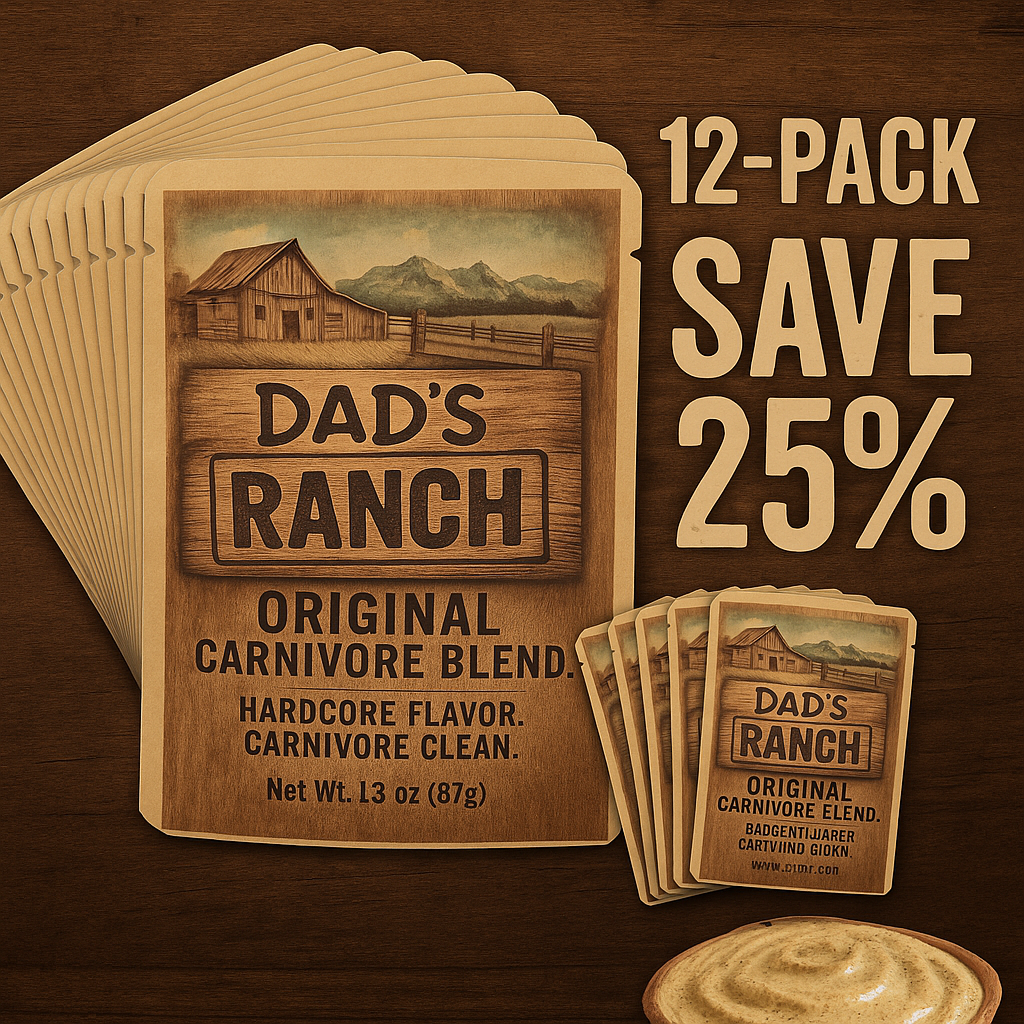 Dad’s Ranch – Clean Ranch Dip Mix (Carnivore • Keto • Low Carb)